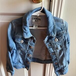 OshKosh B'gosh Light Wash Denim Trucker Jacket for Kids